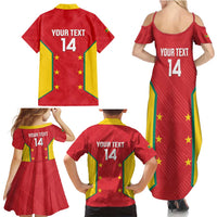 Custom Grenada Cricket Family Matching Summer Maxi Dress and Hawaiian Shirt 2025 Sporty Style - Wonder Print Shop