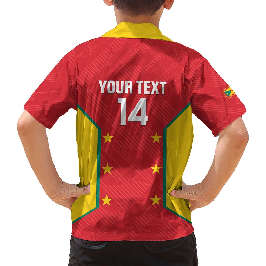 Custom Grenada Cricket Family Matching Tank Maxi Dress and Hawaiian Shirt 2025 Sporty Style - Wonder Print Shop