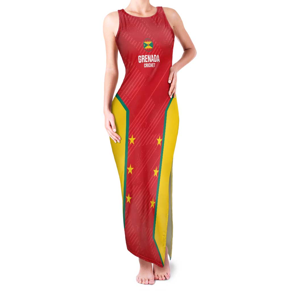 Custom Grenada Cricket Family Matching Tank Maxi Dress and Hawaiian Shirt 2025 Sporty Style - Wonder Print Shop