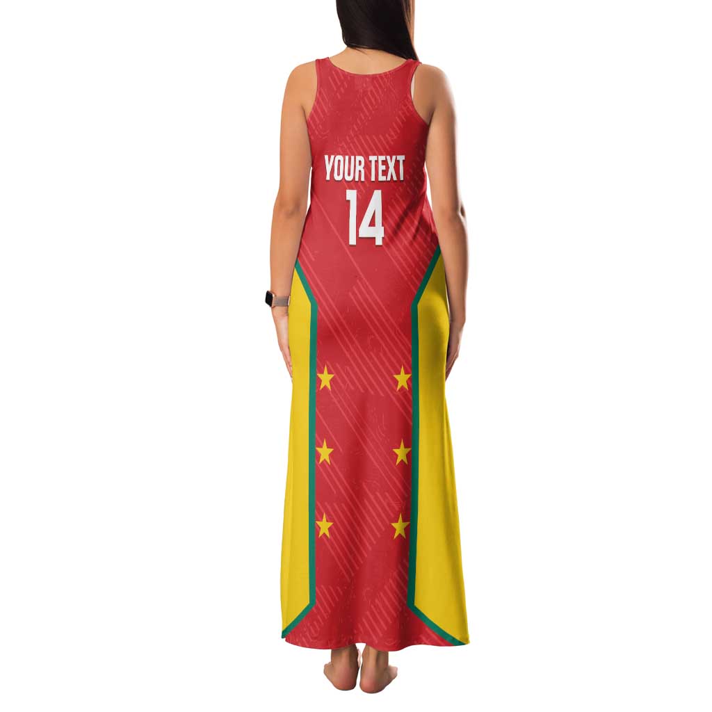 Custom Grenada Cricket Family Matching Tank Maxi Dress and Hawaiian Shirt 2025 Sporty Style - Wonder Print Shop