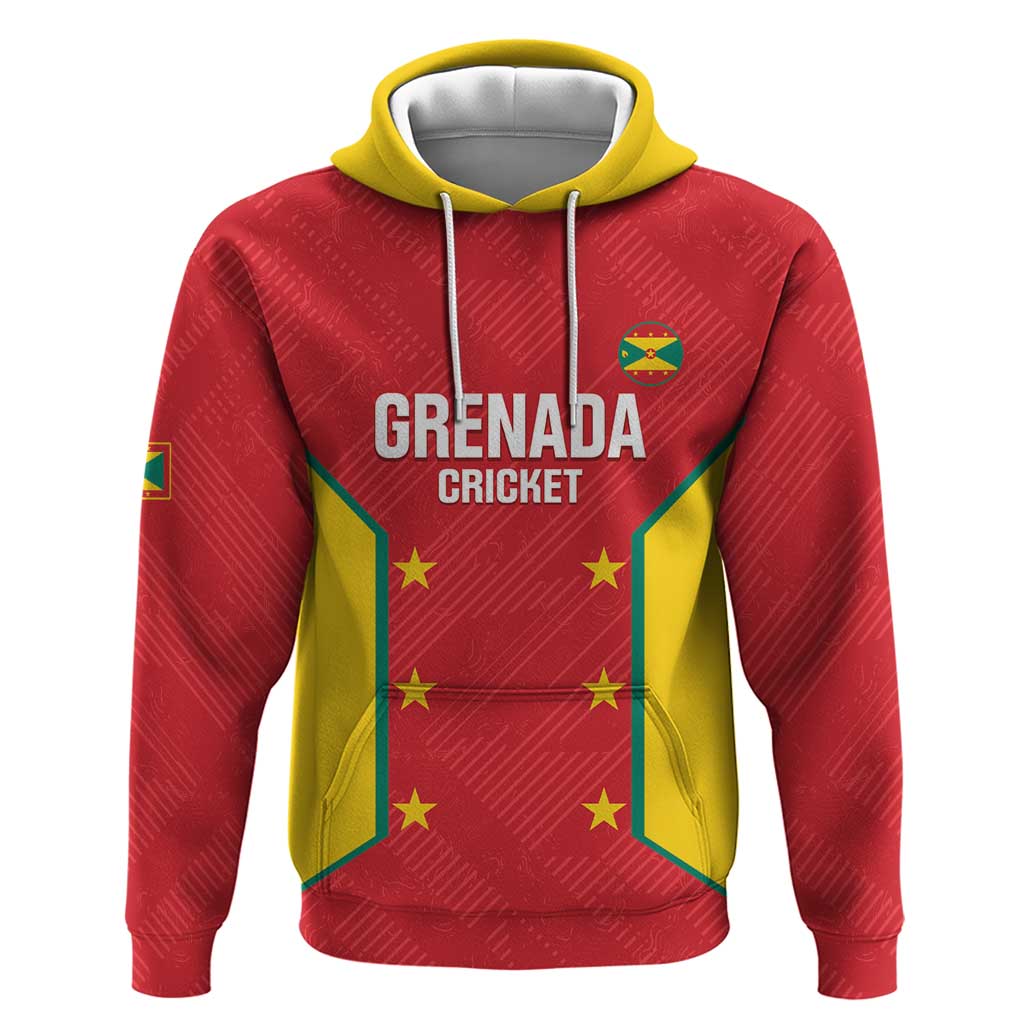 Custom Grenada Cricket Hoodie 2025 Sporty Style - Wonder Print Shop