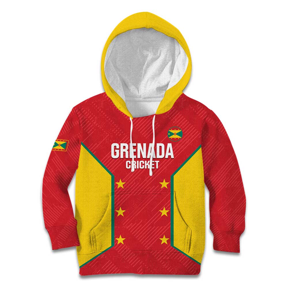 Custom Grenada Cricket Kid Hoodie 2025 Sporty Style - Wonder Print Shop
