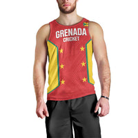 Custom Grenada Cricket Men Tank Top 2025 Sporty Style - Wonder Print Shop