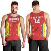 Custom Grenada Cricket Men Tank Top 2025 Sporty Style - Wonder Print Shop