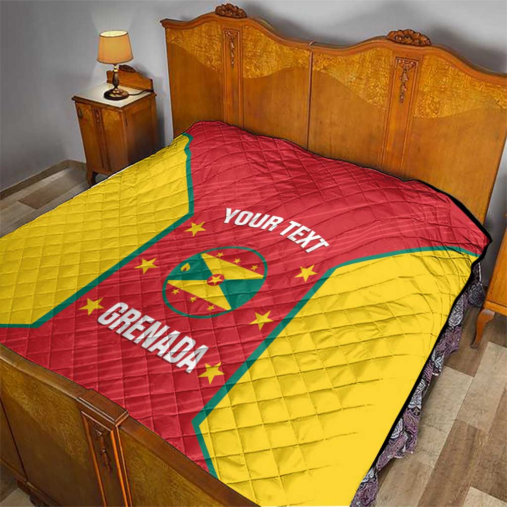 Custom Grenada Cricket Quilt 2025 Sporty Style - Wonder Print Shop