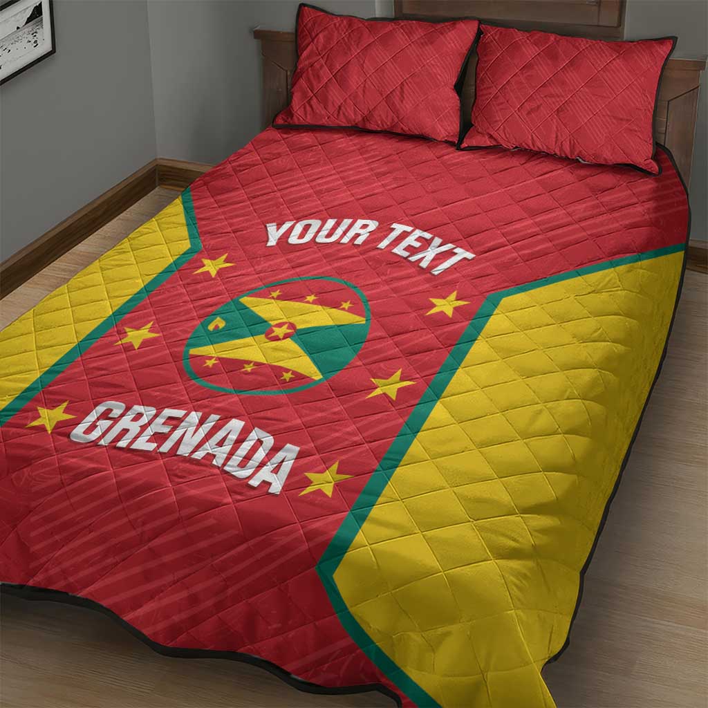 Custom Grenada Cricket Quilt Bed Set 2025 Sporty Style - Wonder Print Shop