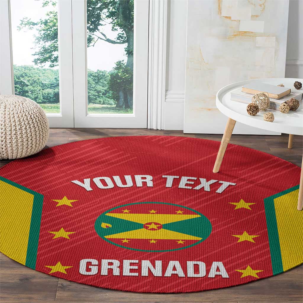 Custom Grenada Cricket Round Carpet 2025 Sporty Style