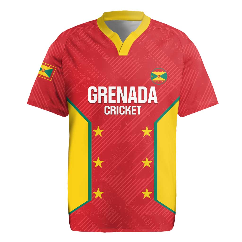 Custom Grenada Cricket Rugby Jersey 2025 Sporty Style - Wonder Print Shop