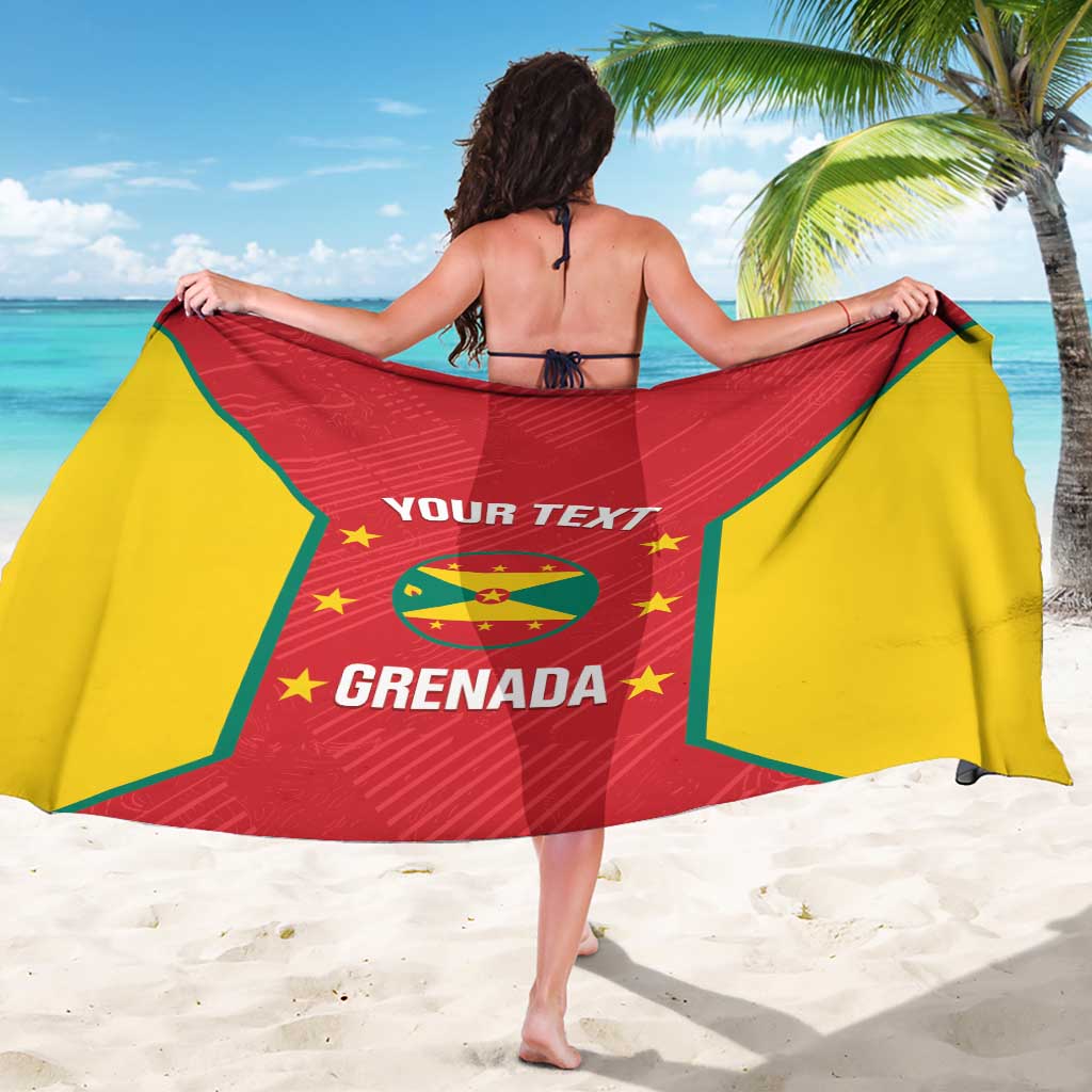 Custom Grenada Cricket Sarong 2025 Sporty Style - Wonder Print Shop