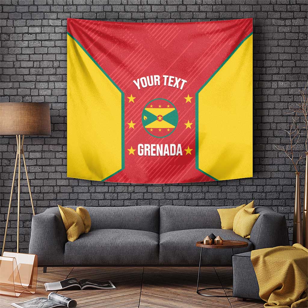 Custom Grenada Cricket Tapestry 2025 Sporty Style - Wonder Print Shop