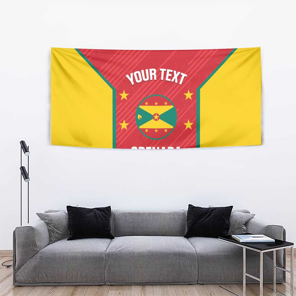 Custom Grenada Cricket Tapestry 2025 Sporty Style - Wonder Print Shop