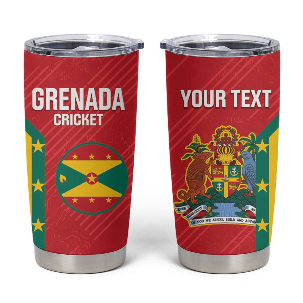 Custom Grenada Cricket Tumbler Cup 2025 Sporty Style - Wonder Print Shop