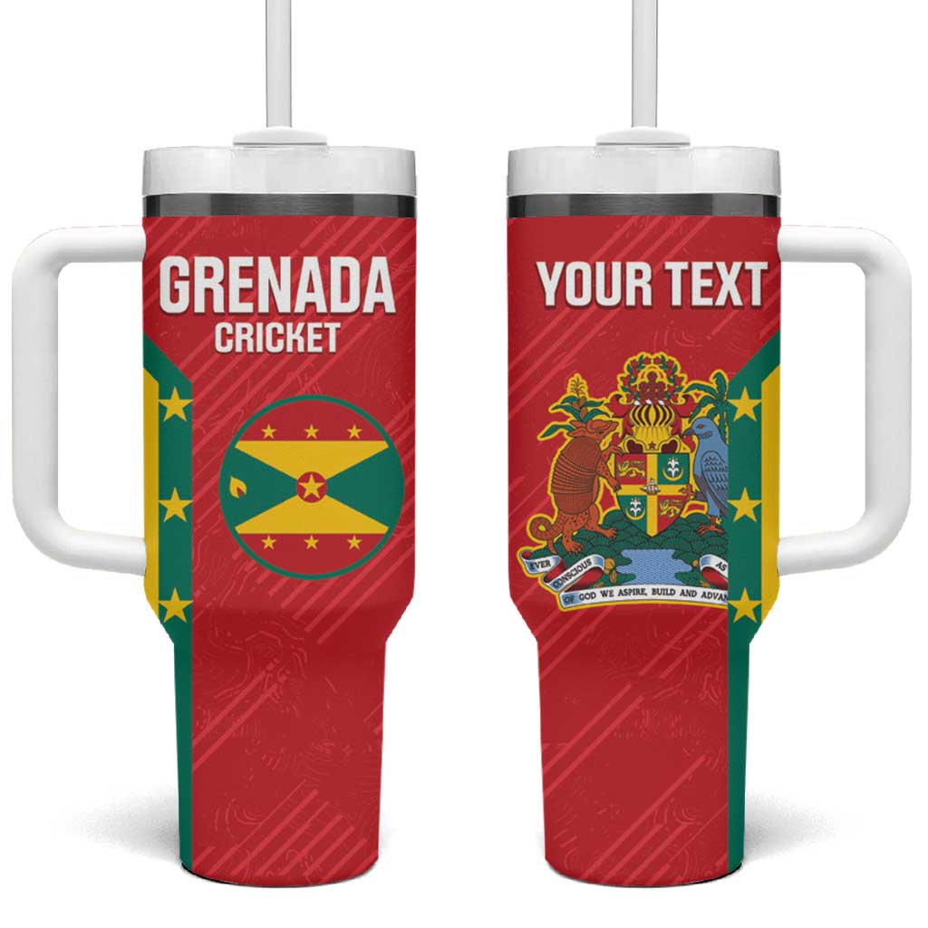 Custom Grenada Cricket Tumbler With Handle 2025 Sporty Style - Wonder Print Shop