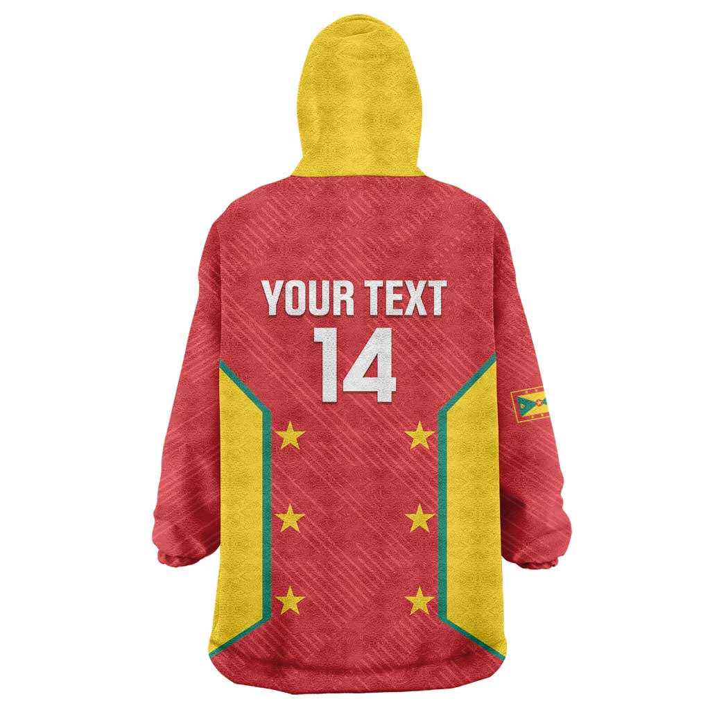 Custom Grenada Cricket Wearable Blanket Hoodie 2025 Sporty Style - Wonder Print Shop