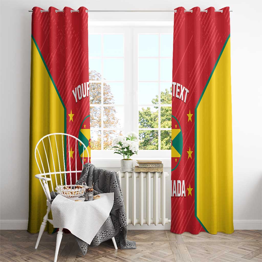 Custom Grenada Cricket Window Curtain 2025 Sporty Style - Wonder Print Shop
