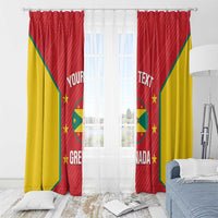 Custom Grenada Cricket Window Curtain 2025 Sporty Style - Wonder Print Shop
