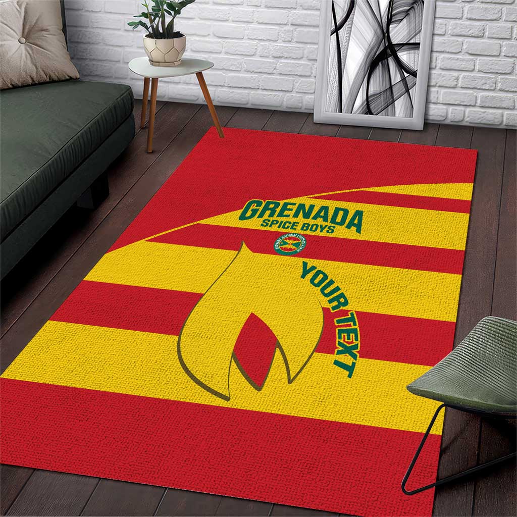Custom Grenada Football Area Rug Go Spice Boys - Wonder Print Shop