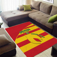 Custom Grenada Football Area Rug Go Spice Boys - Wonder Print Shop