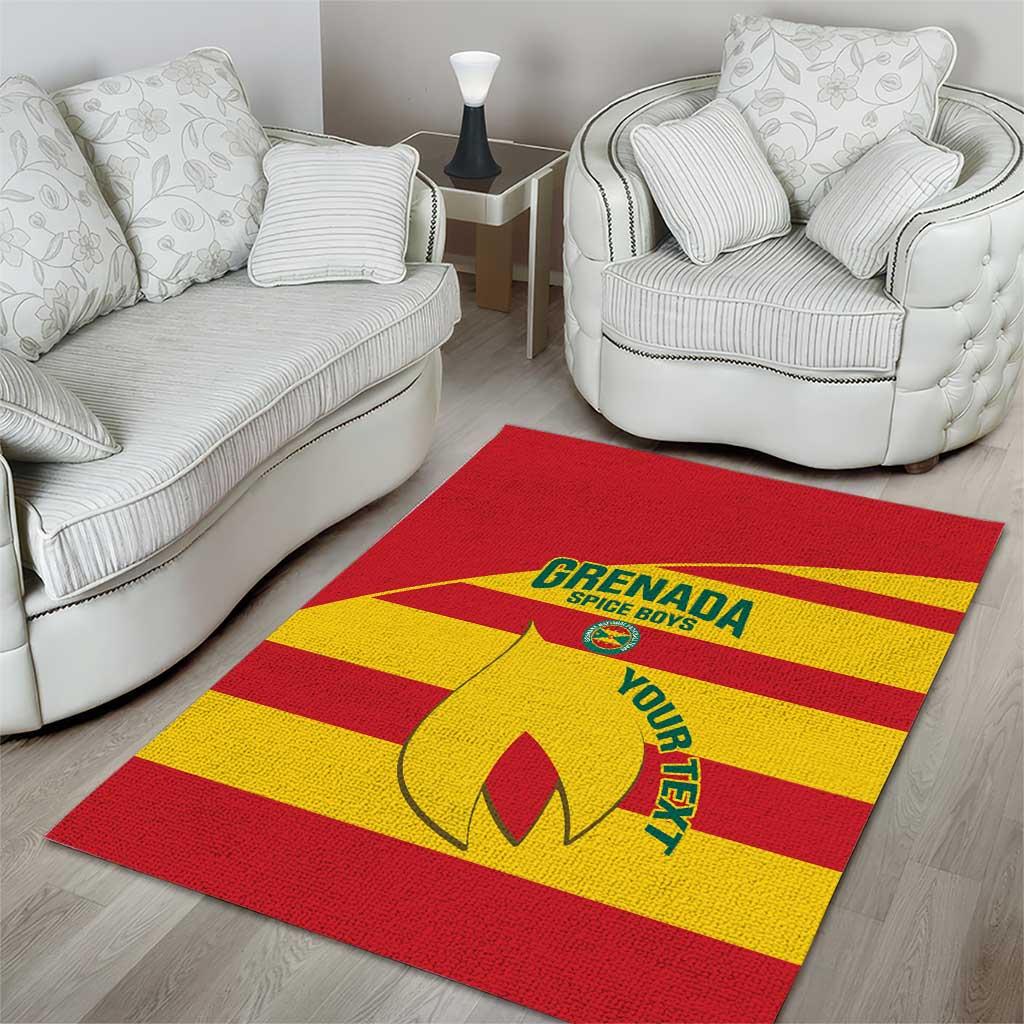 Custom Grenada Football Area Rug Go Spice Boys - Wonder Print Shop