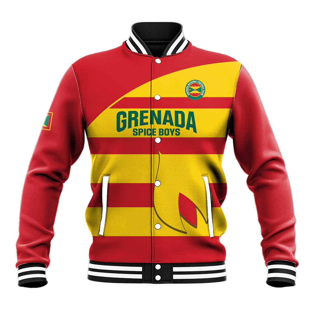 Custom Grenada Football Baseball Jacket Go Spice Boys - Wonder Print Shop