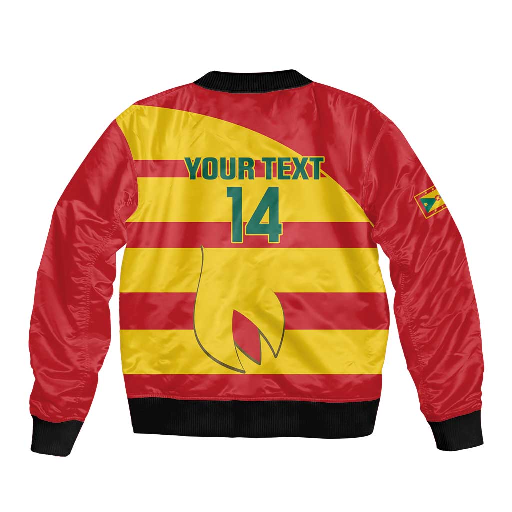Custom Grenada Football Bomber Jacket Go Spice Boys - Wonder Print Shop