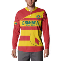 Custom Grenada Football Button Sweatshirt Go Spice Boys - Wonder Print Shop
