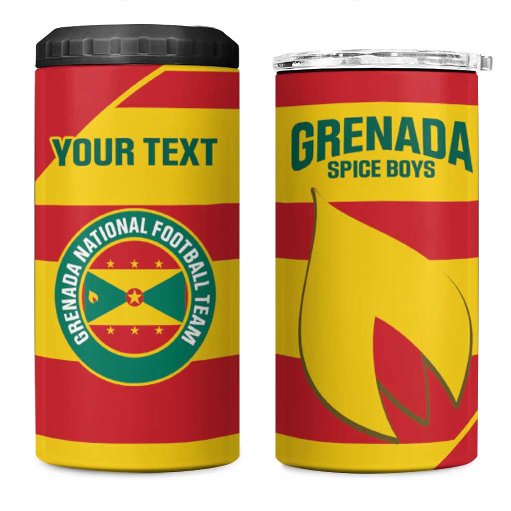Custom Grenada Football 4 in 1 Can Cooler Tumbler Go Spice Boys - Wonder Print Shop