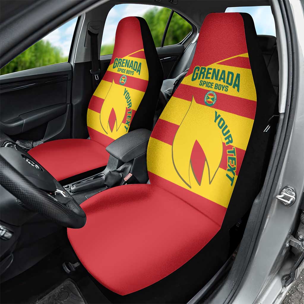 Custom Grenada Football Car Seat Cover Go Spice Boys - Wonder Print Shop
