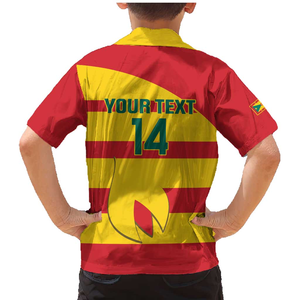 Custom Grenada Football Family Matching Mermaid Dress and Hawaiian Shirt Go Spice Boys - Wonder Print Shop