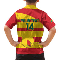 Custom Grenada Football Family Matching Summer Maxi Dress and Hawaiian Shirt Go Spice Boys - Wonder Print Shop