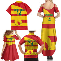 Custom Grenada Football Family Matching Summer Maxi Dress and Hawaiian Shirt Go Spice Boys - Wonder Print Shop