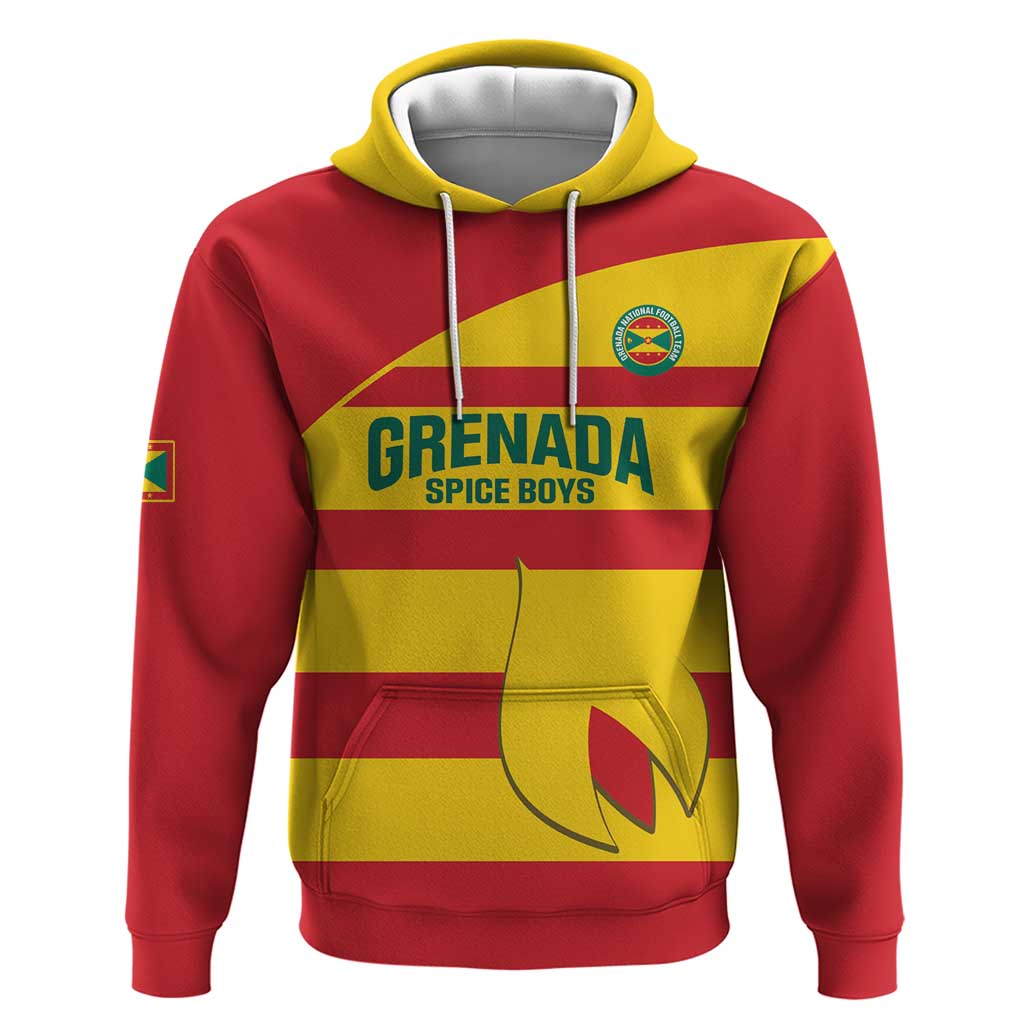 Custom Grenada Football Hoodie Go Spice Boys - Wonder Print Shop