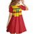 Custom Grenada Football Kid Short Sleeve Dress Go Spice Boys - Wonder Print Shop