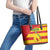 Custom Grenada Football Leather Tote Bag Go Spice Boys - Wonder Print Shop