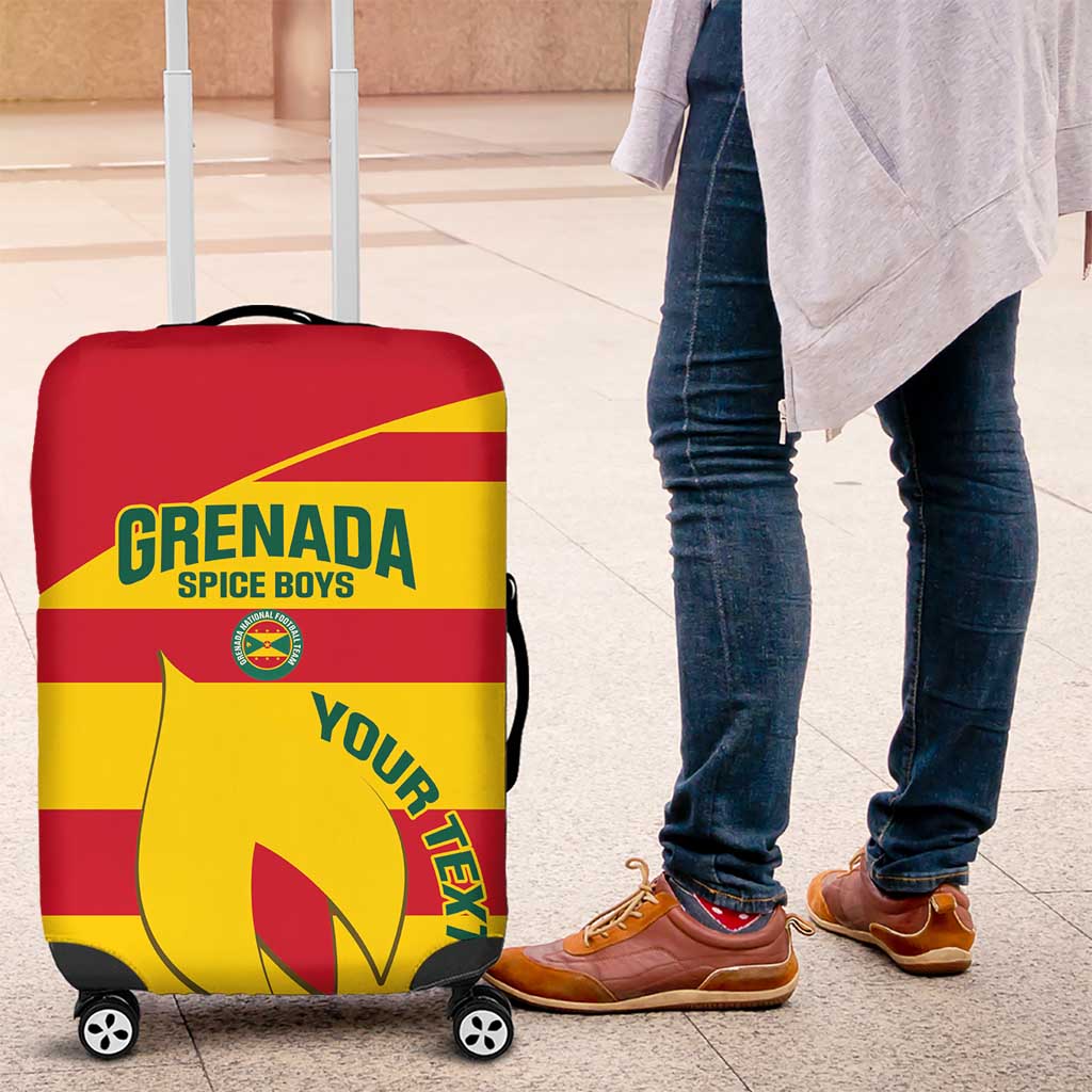 Custom Grenada Football Luggage Cover Go Spice Boys - Wonder Print Shop