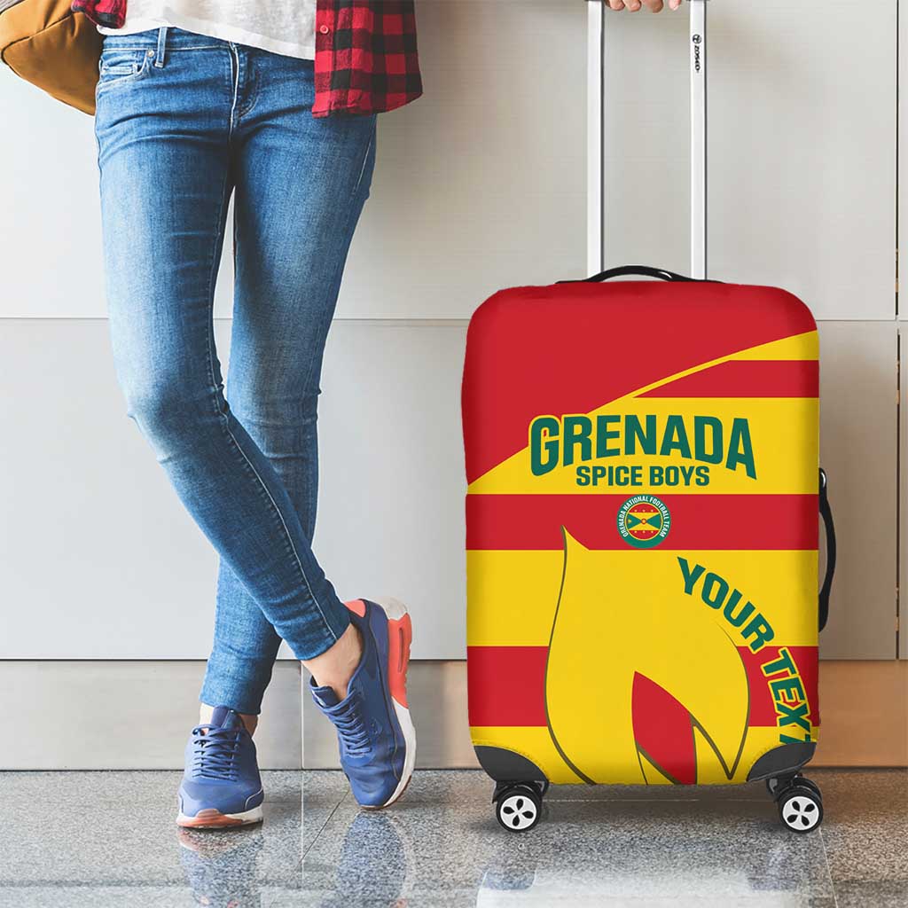 Custom Grenada Football Luggage Cover Go Spice Boys - Wonder Print Shop
