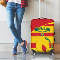 Custom Grenada Football Luggage Cover Go Spice Boys - Wonder Print Shop