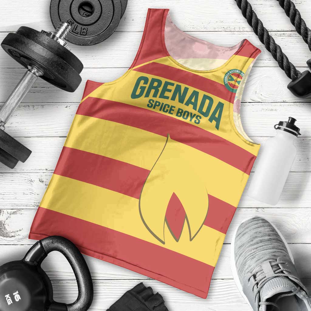 Custom Grenada Football Men Tank Top Go Spice Boys - Wonder Print Shop