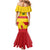 Custom Grenada Football Mermaid Dress Go Spice Boys - Wonder Print Shop