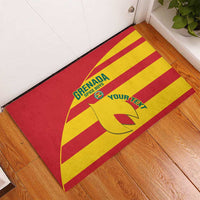 Custom Grenada Football Rubber Doormat Go Spice Boys - Wonder Print Shop