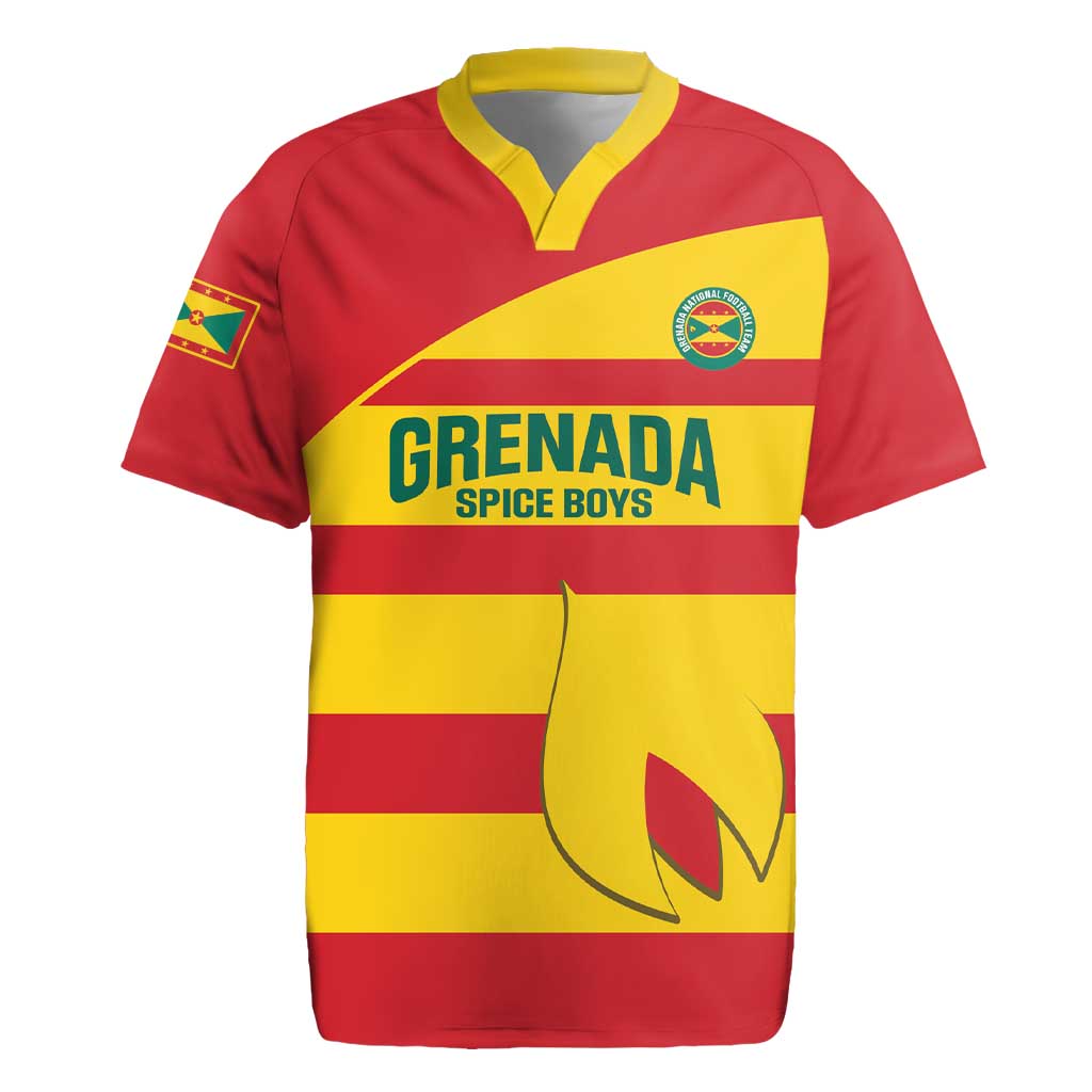 Custom Grenada Football Rugby Jersey Go Spice Boys - Wonder Print Shop