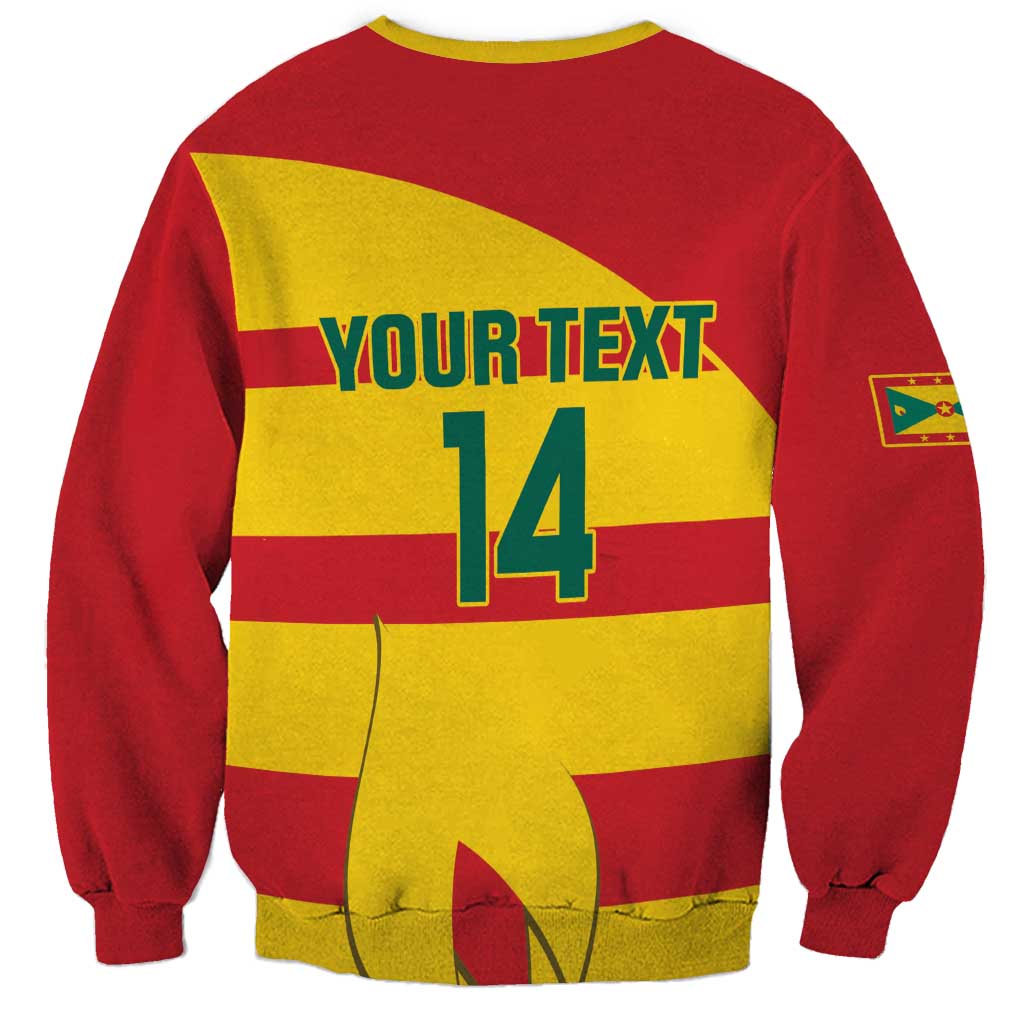 Custom Grenada Football Sweatshirt Go Spice Boys - Wonder Print Shop