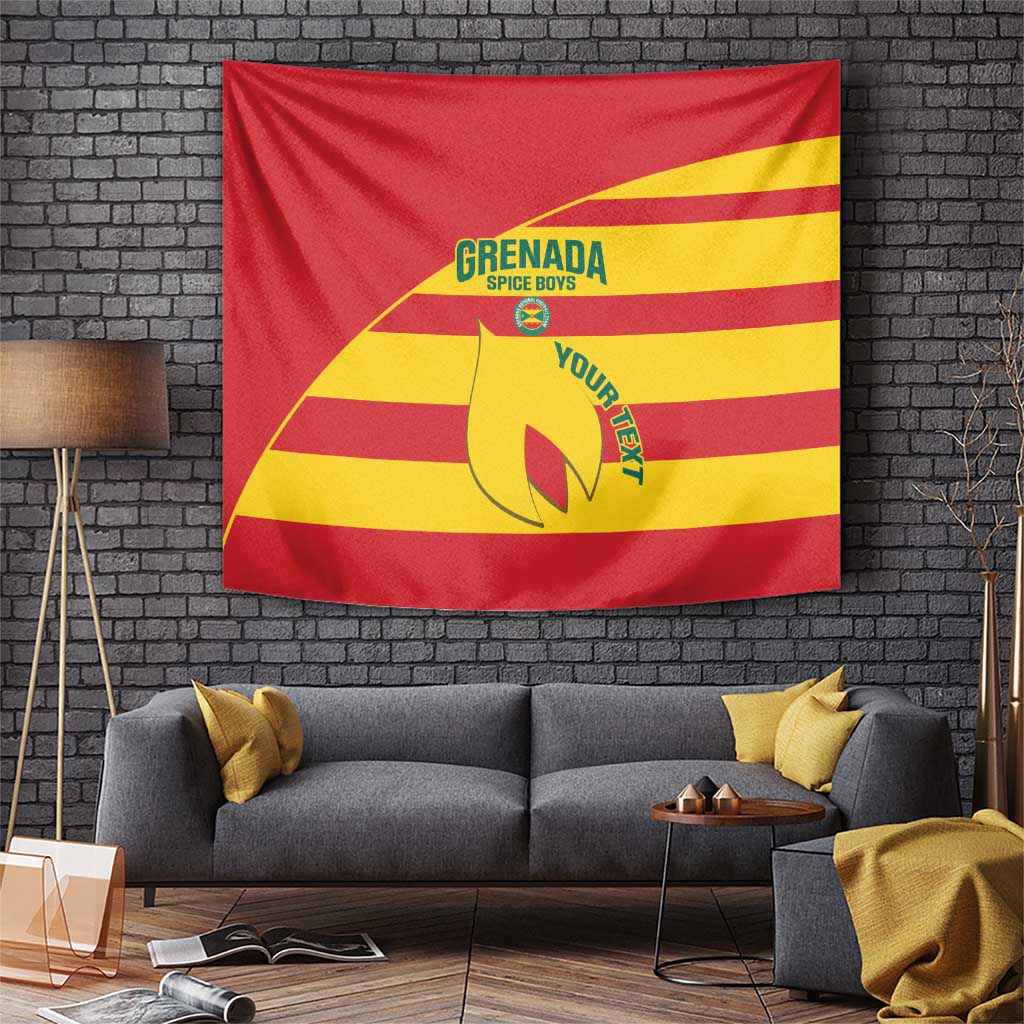 Custom Grenada Football Tapestry Go Spice Boys - Wonder Print Shop