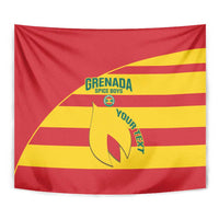 Custom Grenada Football Tapestry Go Spice Boys - Wonder Print Shop