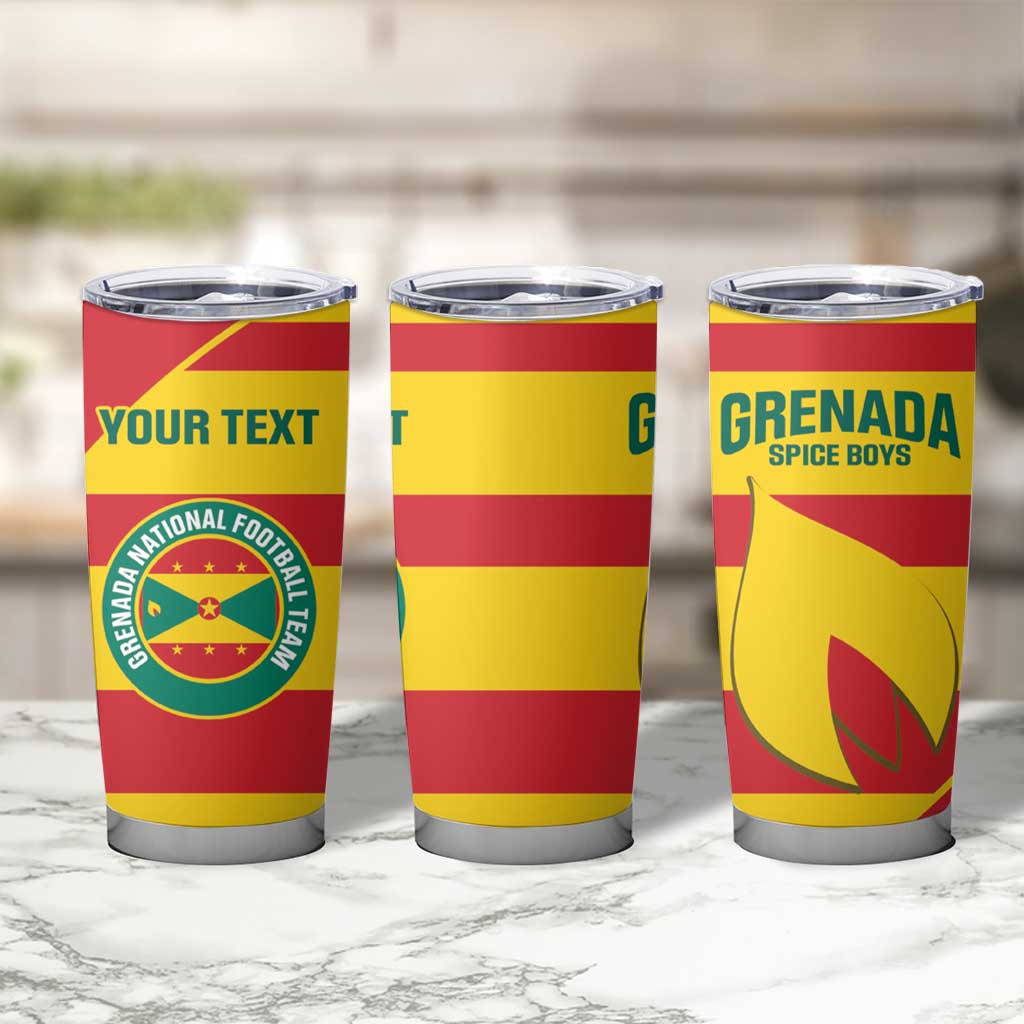 Custom Grenada Football Tumbler Cup Go Spice Boys - Wonder Print Shop