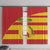 Custom Grenada Football Window Curtain Go Spice Boys - Wonder Print Shop