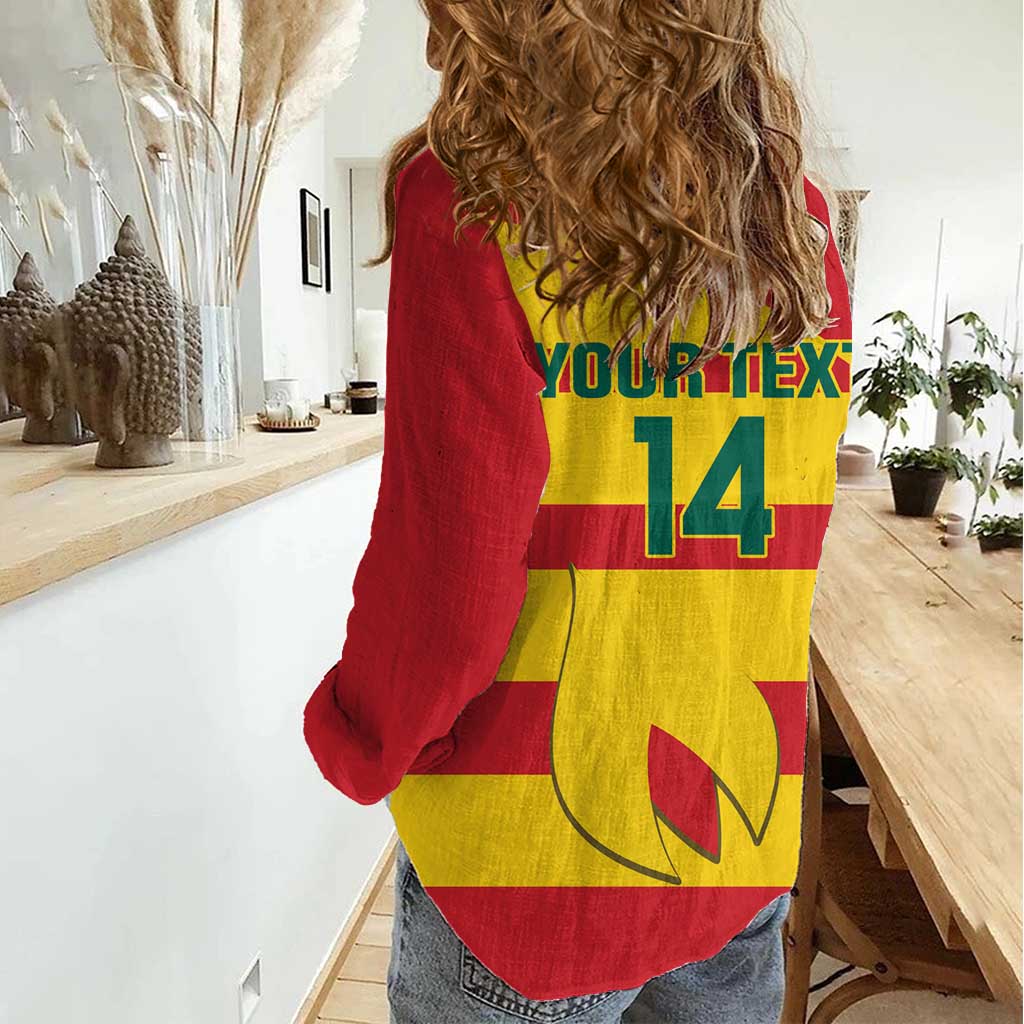 Custom Grenada Football Women Casual Shirt Go Spice Boys - Wonder Print Shop