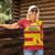 Custom Grenada Football Women Polo Shirt Go Spice Boys - Wonder Print Shop