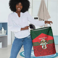 Personalized Morocco Football Laundry Basket 2026 Come On Atlas Lions - Wonder Print Shop