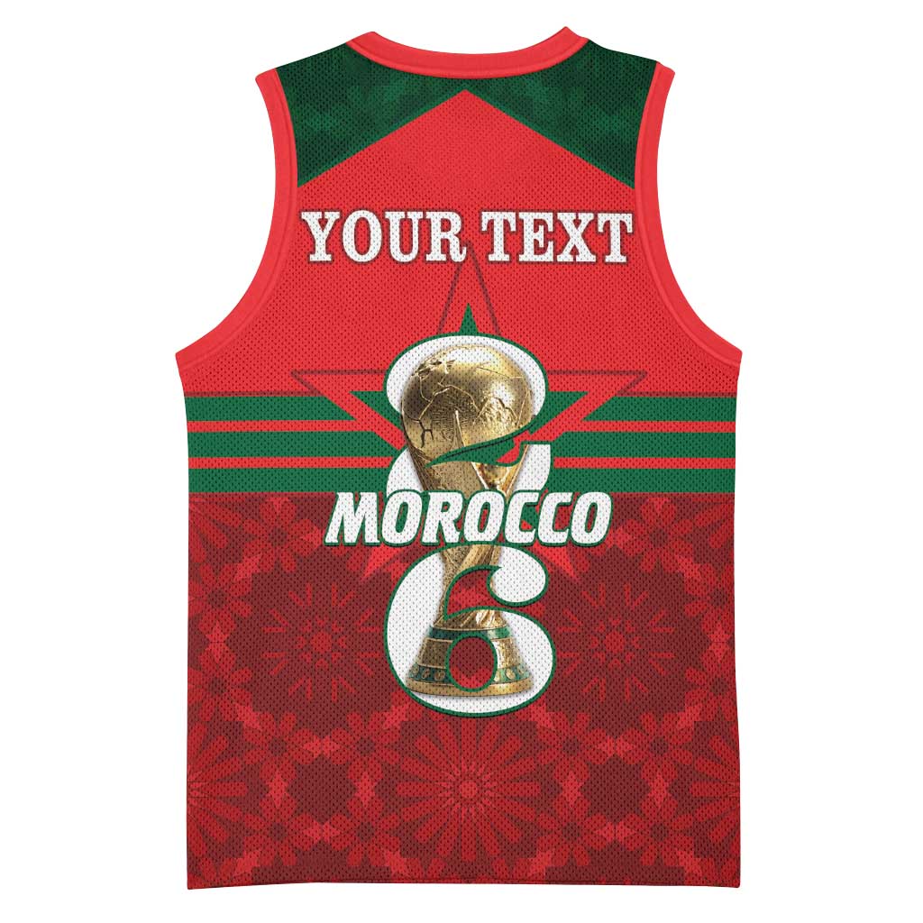 Personalized Morocco Football Basketball Jersey 2026 Come On Atlas Lions - Wonder Print Shop